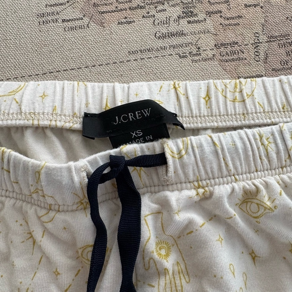 JCrew Zodiac Pajama Set Size XS - Picture 6 of 9